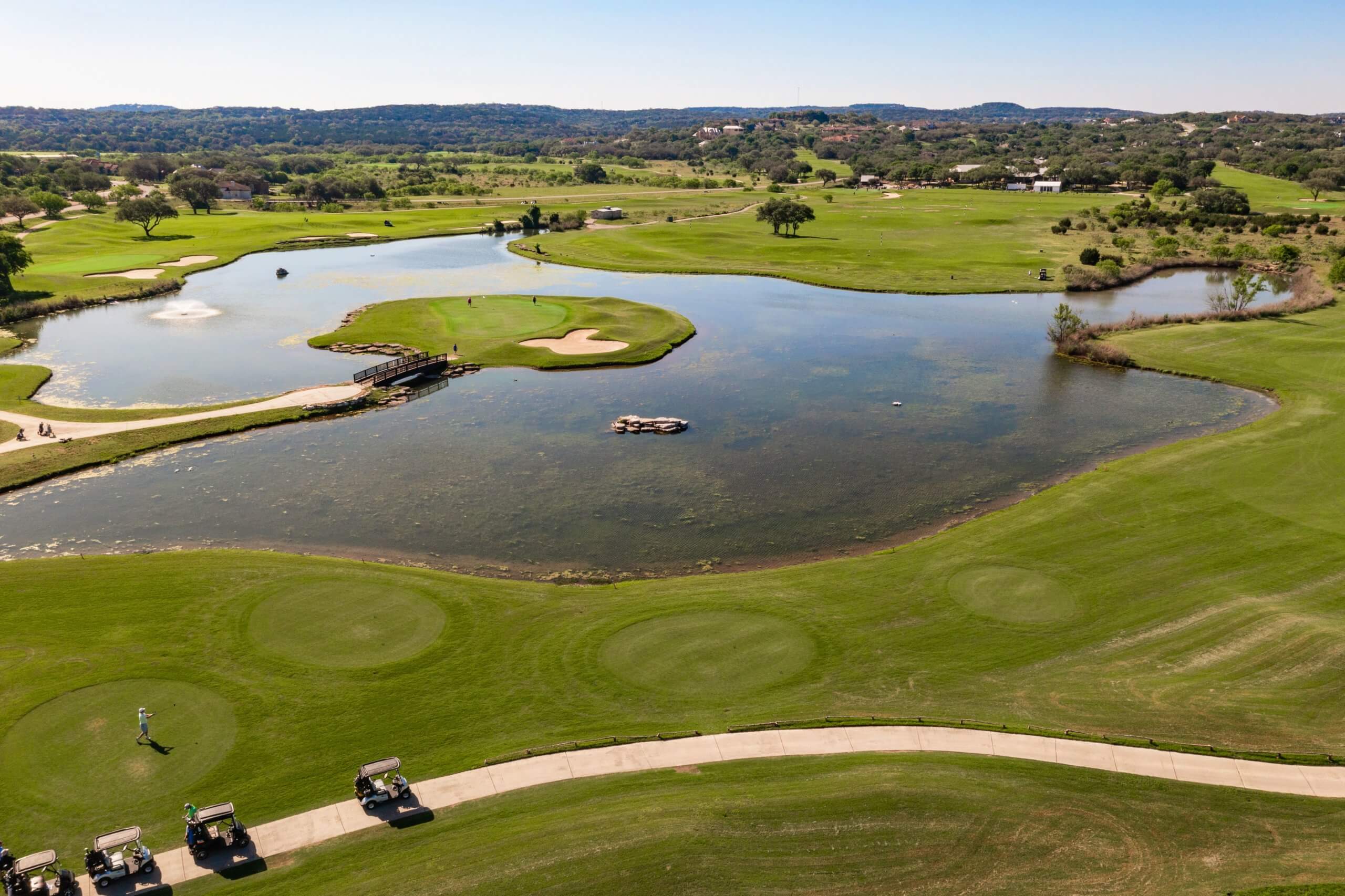 La Cantera Golf Club in San Antonio, Texas, USA